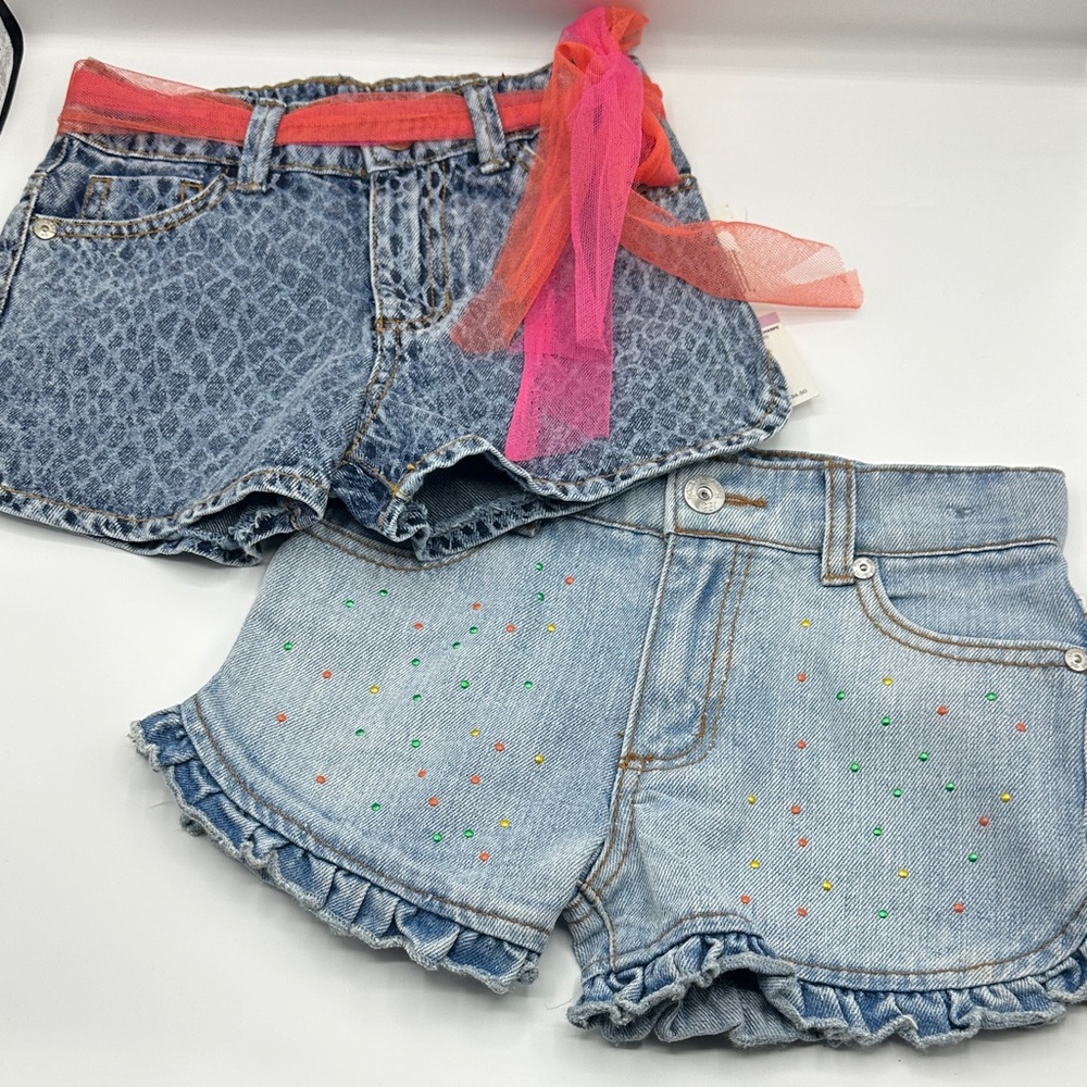 Guess Girls' Denim Shorts - New - Size 6T